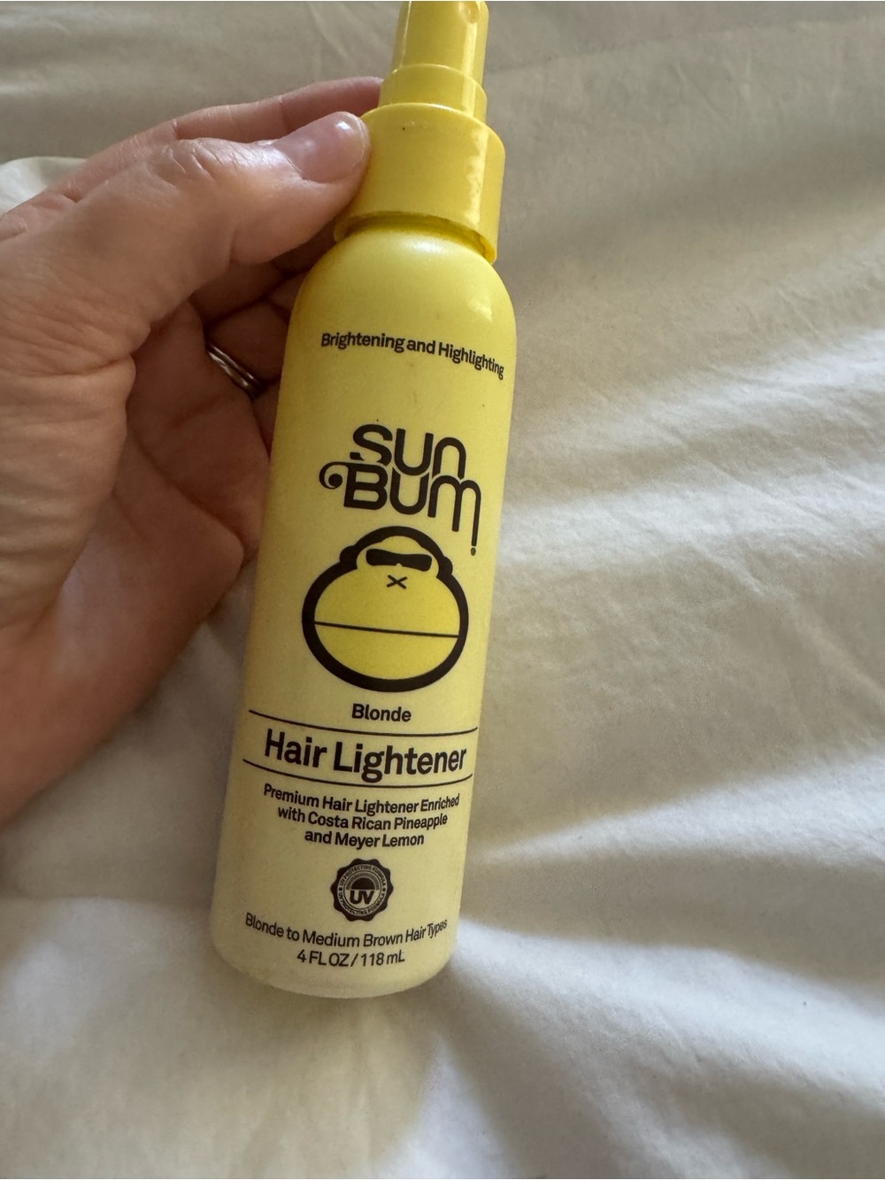 Blonde Hair Lightener Spray - Yellow
